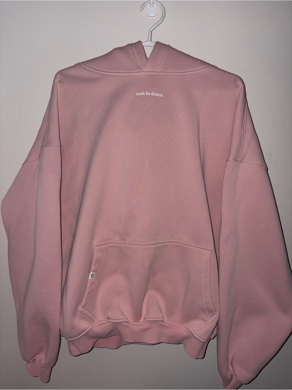 Drmers Club Pink Smiley Hoodie